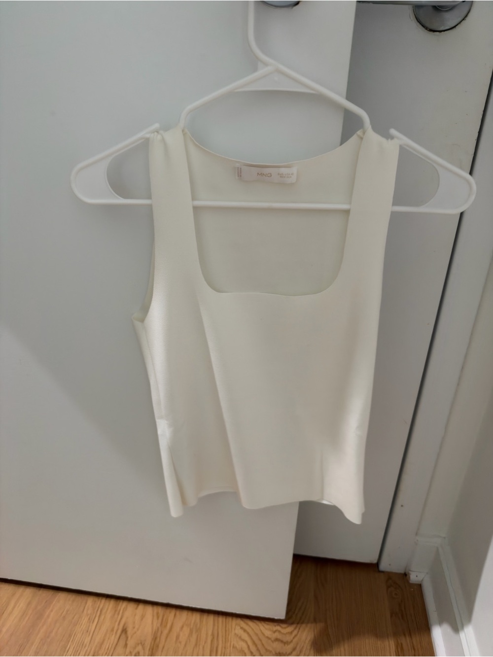 Mango Cream Square Neck Camisole